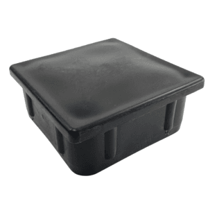 65x65 Black Plastic Post Cap