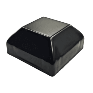 50x50 Black Fencing Steel Post Cap
