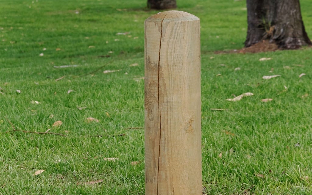 Treated Pine Bollards - Image 4