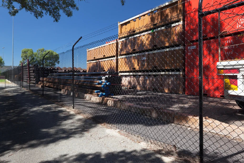 Chain Wire-Fencing-Black-Bonnie Rock Transport-2016 (7)