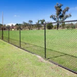 Chain Wire-Fencing-Black-Middle Swan Sports Complex-2016 (11)